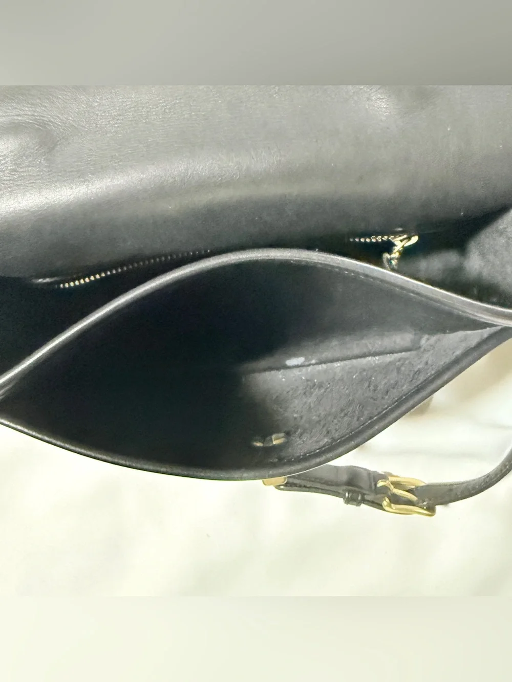 Vintage Coach Court Bag 9870 Black